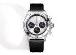 Breitling B01 Automatic Mechanical Movement Steel Sapphire Glass White Watch